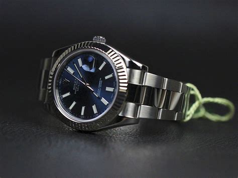 rolex datejust 116334 blue|rolex datejust gold diamond dial.